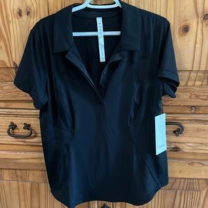 Quick drying short sleeve polo